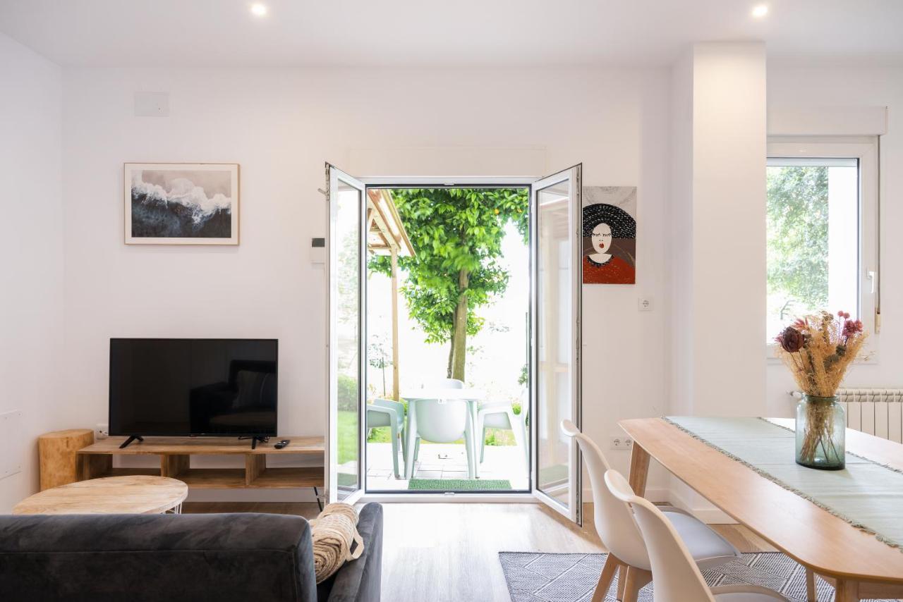 Apartamento Con Jardin En El Oviedo Antiguo Bagian luar foto