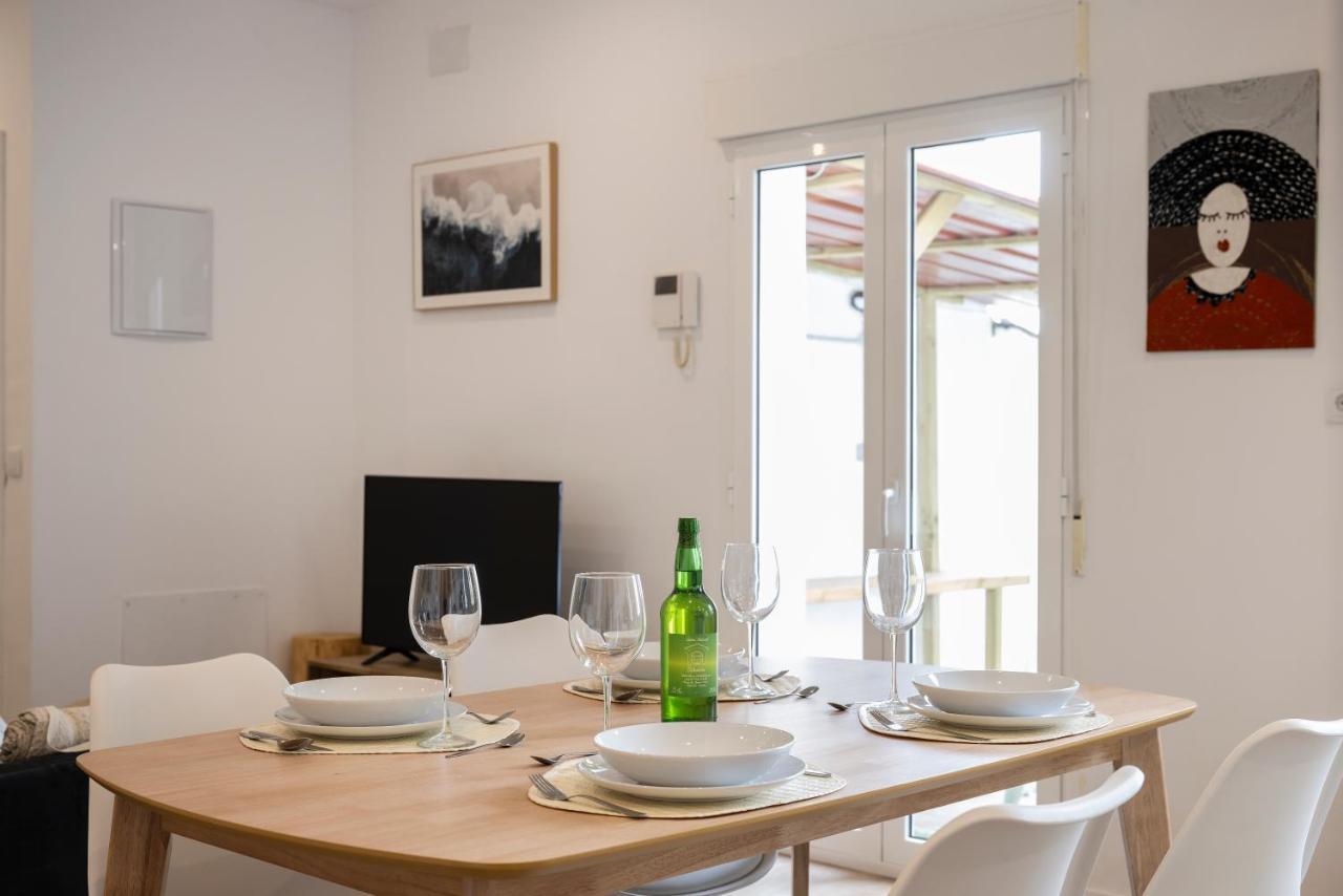 Apartamento Con Jardin En El Oviedo Antiguo Bagian luar foto