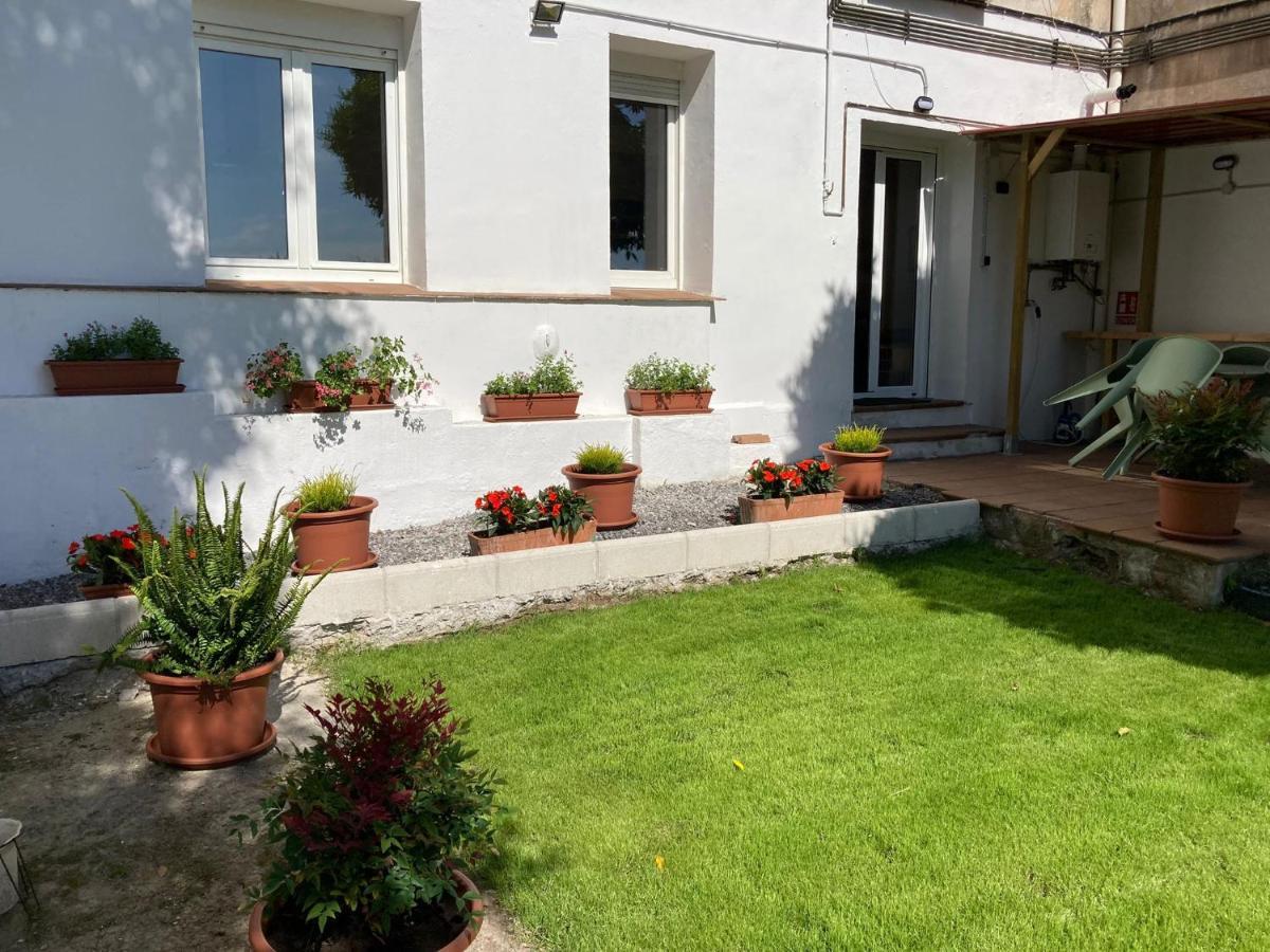 Apartamento Con Jardin En El Oviedo Antiguo Bagian luar foto