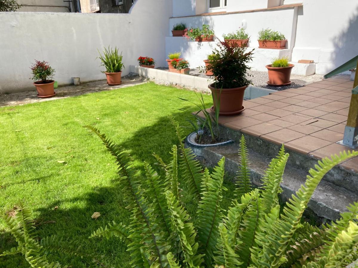 Apartamento Con Jardin En El Oviedo Antiguo Bagian luar foto